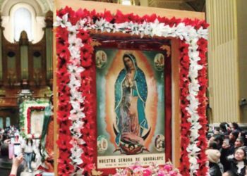 Celebran a la Virgen de Guadalupe en la basílica de San Juan del Valle