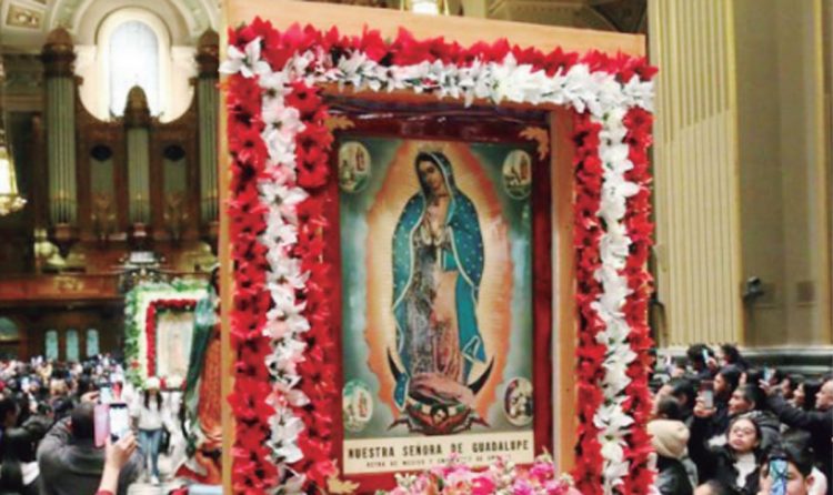Celebran a la Virgen de Guadalupe en la basílica de San Juan del Valle