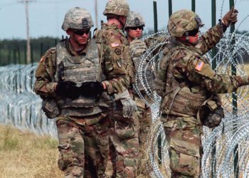 Inicia despliegue militar en la frontera sur de Texas
