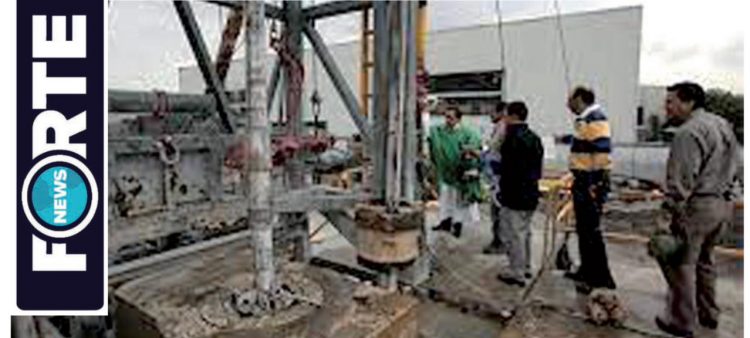 Perforan pozo en busca DE AGUA PROFUNDA