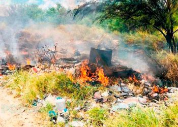 Protección Civil advierte por incendio de zacatales