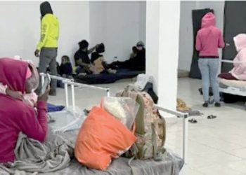 Llegan migrantes venezolanos a refugio temporal de Tampico