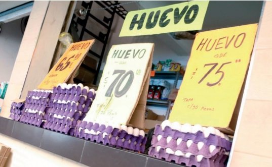 Precio del huevo podría seguir en aumento, señalan comerciantes