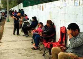 NO VA NI EL 50 POR CIENTO Fracasan las inscripciones