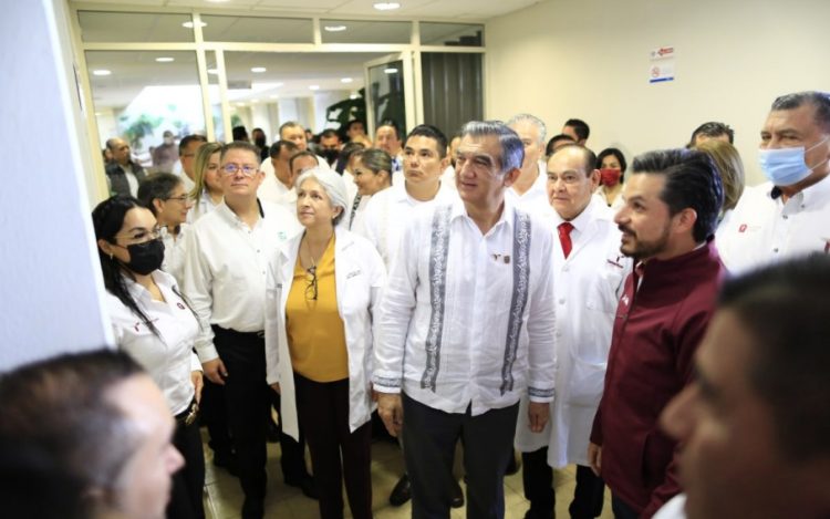 Supervisan infraestructura de hospitales del sur de Tamaulipas