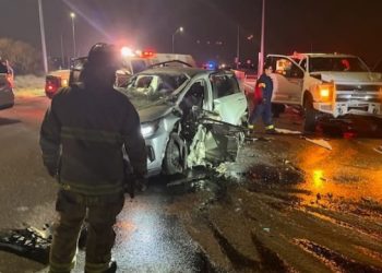 Pareja grave tras brutal CHOQUE DE FRENTE