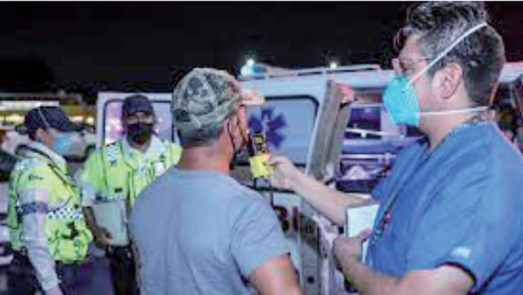 Y con Ley Seca detienen a 50 conductores ebrios