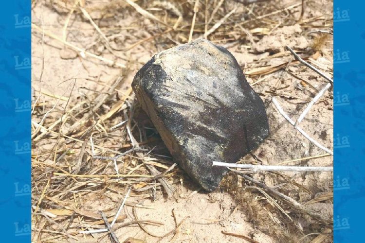 Encuentran fragmento de meteorito que cayó en Texas