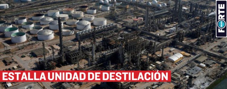 Reportan incendio en refinería Deer Park de Pemex en Texas