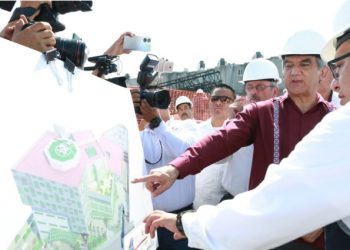 BENEFICIO PARA TAMPICO Avanza construcción de hospital el ISSSTE