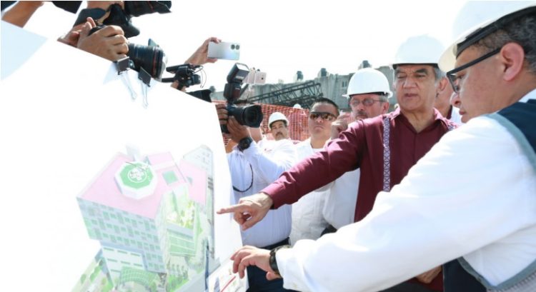 BENEFICIO PARA TAMPICO Avanza construcción de hospital el ISSSTE