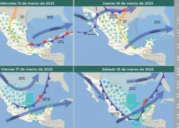 Pegará un frente frío el fin de semana: SMN