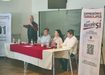 Llega a Nuevo Laredo movimiento “Marcelo Si”