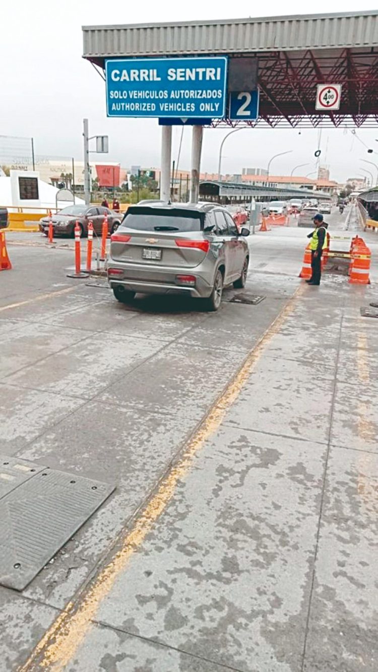 Aumentan costo del carril Sentri