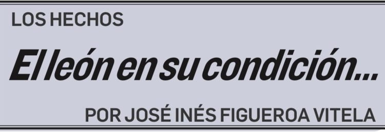 LOS HECHOS El león en su condición…
