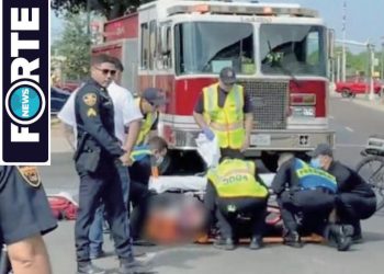 Atropellan a mujer en pleno centro de la ciudad