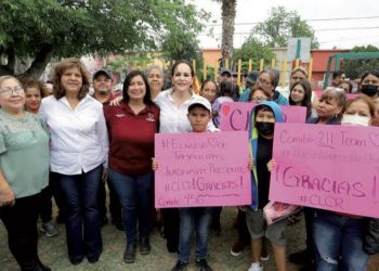 AGRADECEN LOS VECINOS Entregan obras en la colonia Infonavit
