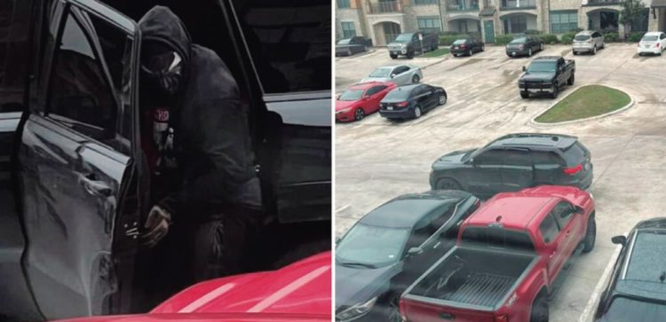 Captan a enmascarado robando catalizadores en departamentos