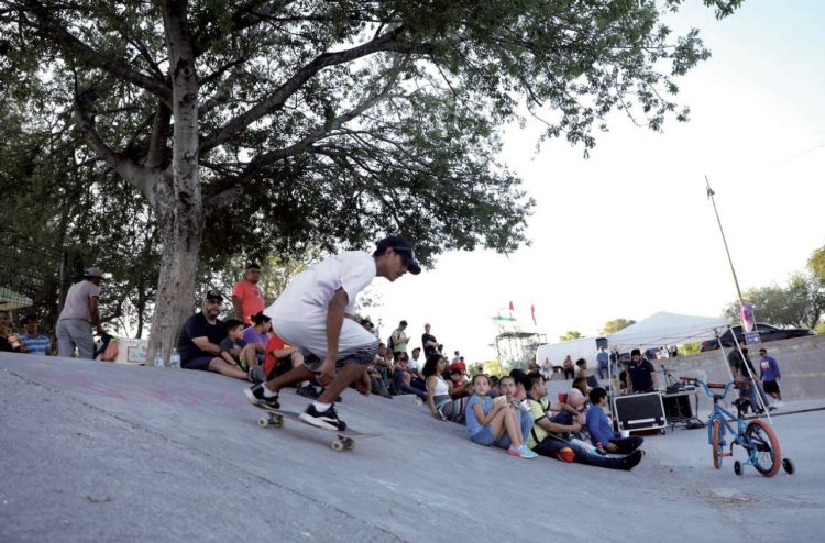 Jóvenes se divierten en el “Fusión Urban Fest”