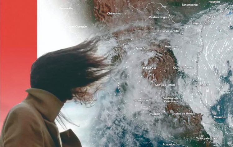 Por nuevo frente frío, se espera norte y lluvias fuertes