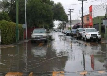 Azota tromba a Nuevo Laredo