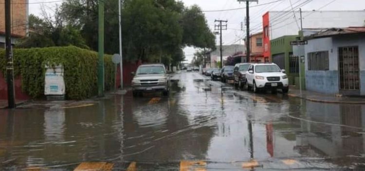Azota tromba a Nuevo Laredo