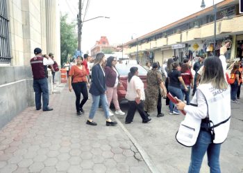 ACCIONES DEL GOBIERNO MUNICIPAL Promueven prevención con simulacro