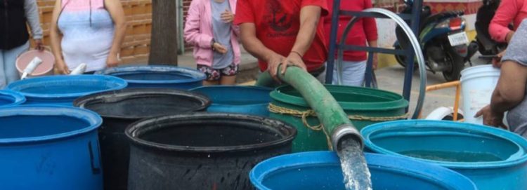 Por crisis empezarían tandeos de agua aquí