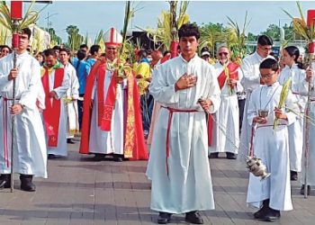 Marchan con fe y esperanza