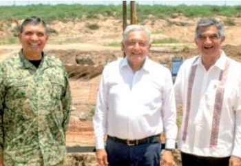 Visita AMLO aduanas de Tamaulipas y anuncia inversión por 10 mil mdp