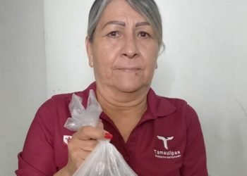 Reparten larvicida para eliminar larva del mosquito