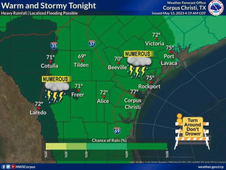 Pronostican lluvias intensas del fin de semana hasta el martes