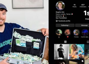Neolaredense gana 10 mil dólares en sorteo de MrBeast, el famoso youtuber filántropo