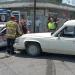 Carroza funeraria impacta a un taxista en crucero de Mina y Matamoros