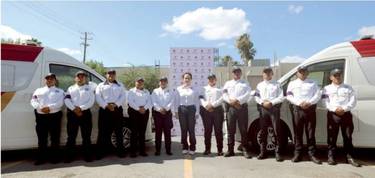 GOBIERNO DEL ESTADO ENVÍA EQUIPO Integran Guardia Estatal de Género en Nuevo Laredo