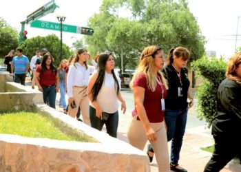 Hacen simulacro de incendio en El Palomar