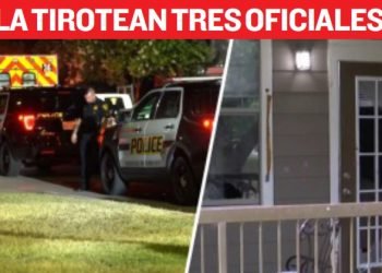 LA TIROTEAN TRES OFICIALES Policías acribillan a hispana por atacarlos a martillazos