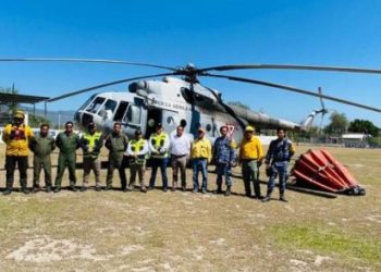 Apoya SEDENA combate de incendios forestales en Tamaulipas