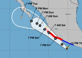 ¡Alerta en México! Tormenta tropical «Beatriz» amenaza con evolucionar a huracán y desencadenar lluvias torrenciales en cuatro estados