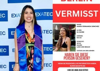 Padres de María Fernanda Sánchez Castañeda buscan desesperadamente a su hija en Berlín