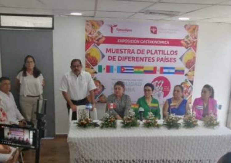 Realizan muestra gastronómica de migrantes de diferentes países