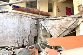 Tras derrumbe, clausuran el Colegio Antonio Repiso