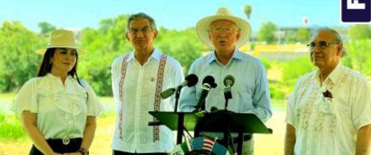 GOBERNADOR Y EMBAJADOR DE EU Refrendan proyectos binacionales