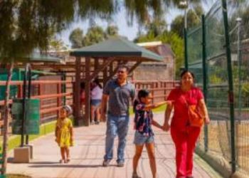 Aprovechan neolaredenses entrada gratuita al zoológico