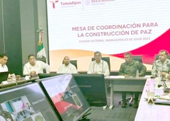 ACOMPAÑA AL GOBERNADOR Asiste Secretario de Gobierno A MESA DE SEGURIDAD