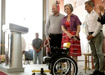 Recibe DIF Tamaulipas 20 sillas de ruedas especiales