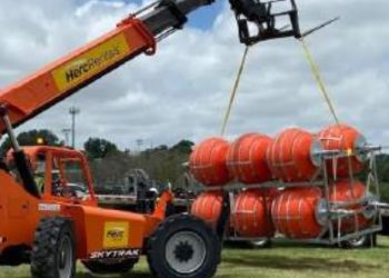 ANUNCIA GOBERNADOR DE TEXAS Instalan barrera marina en el Bravo