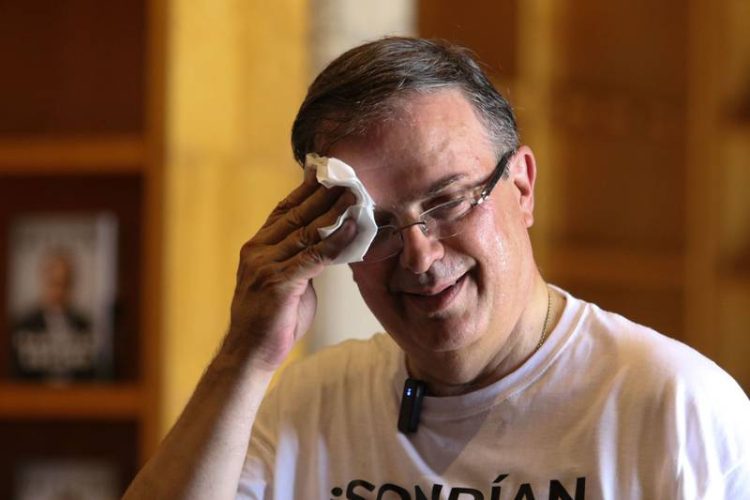 Marcelo Ebrard busca atraer inversión de China en medio de la guerra comercial con Estados Unidos