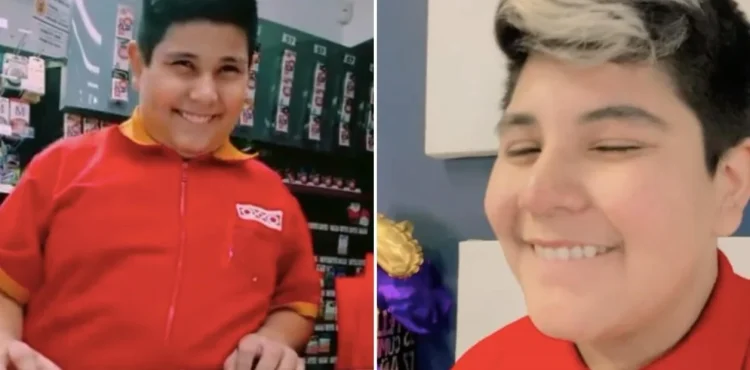 Así luce en la actualidad el nene del Oxxo en México que se hizo viral durante la pandemia