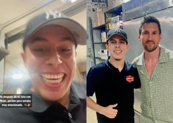 El encuentro de un aficionado con Messi que se ha hecho viral en TikTok